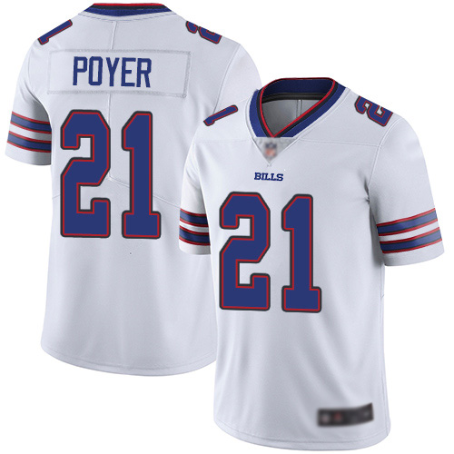 Men Buffalo Bills 21 Jordan Poyer White Vapor Untouchable Limited Player NFL Jersey